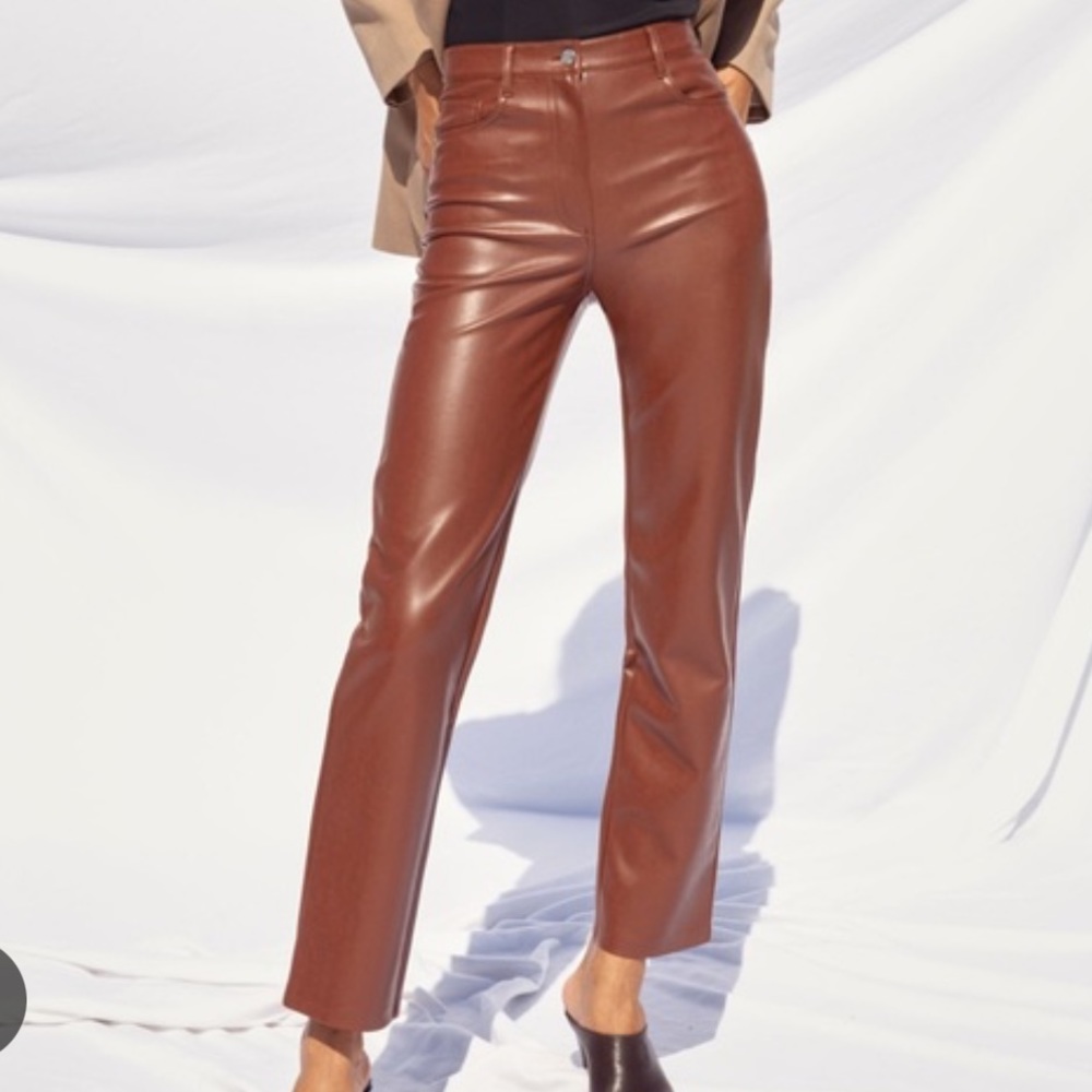 Aritzia Melina Pant - Patina Brown